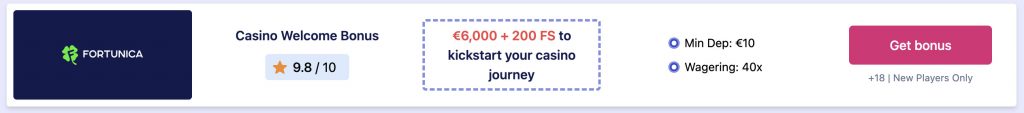 fortunica bonus